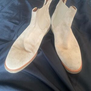 Common Projects Beige Suede Chukka Boots